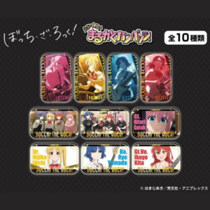 《孤獨搖滾！》燙金長方形徽章 盲抽 全10種