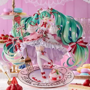 《初音未來》草莓 15th Anniversary Ver. Good Smile 1/7 Character Vocal系列 初音未來（9月預購，抽中請先申請出貨）