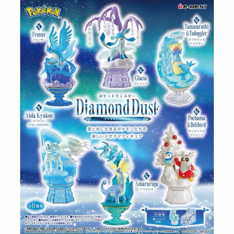 《寶可夢Pokémon》鑽石星塵 Diamond Dust 盲盒 全6種