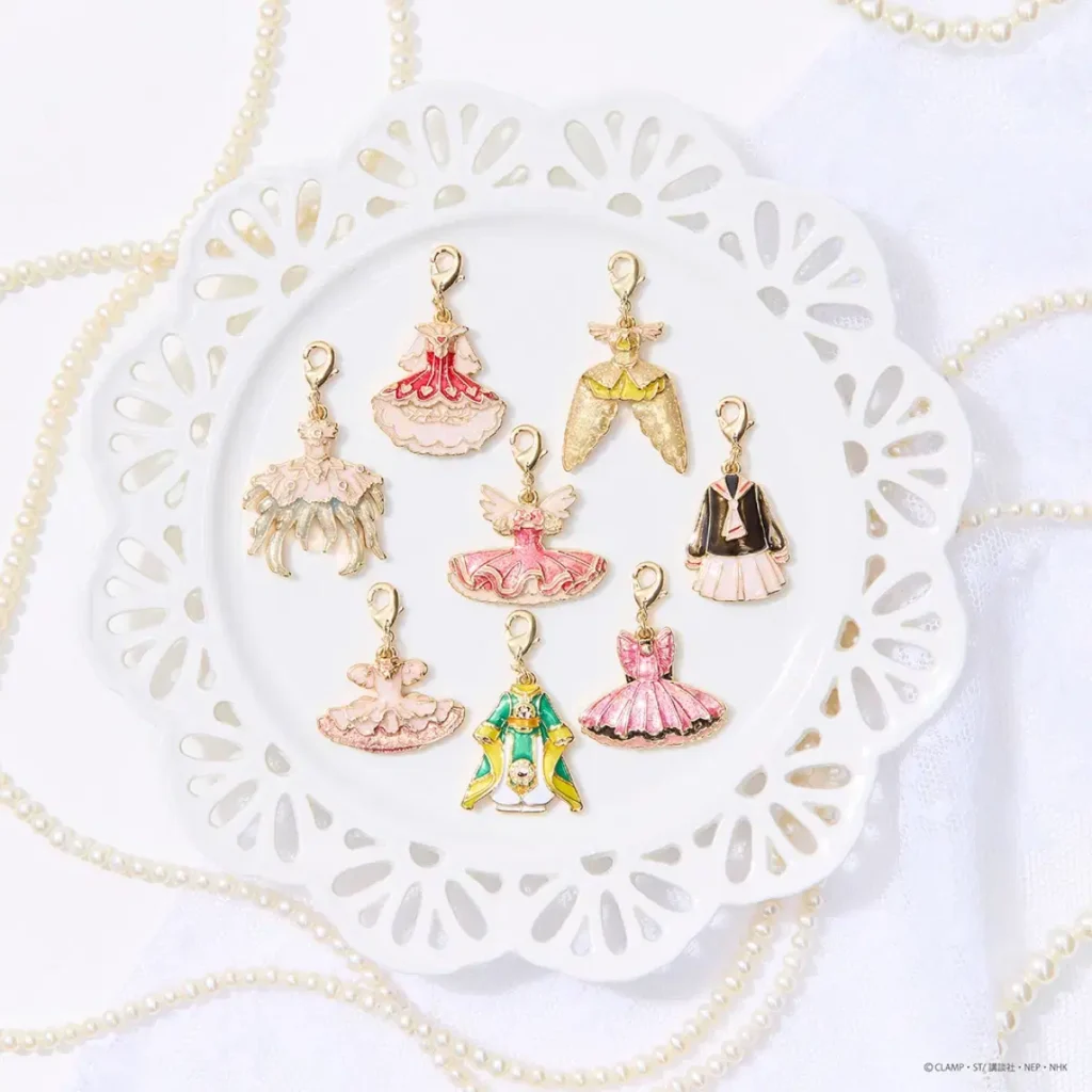 《庫洛魔法使》服裝造型 金屬小吊飾 盲盒 …