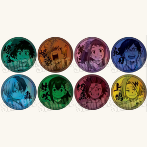 《我的英雄學院》新年書法ver. 雷射徽章 盲抽 全8種