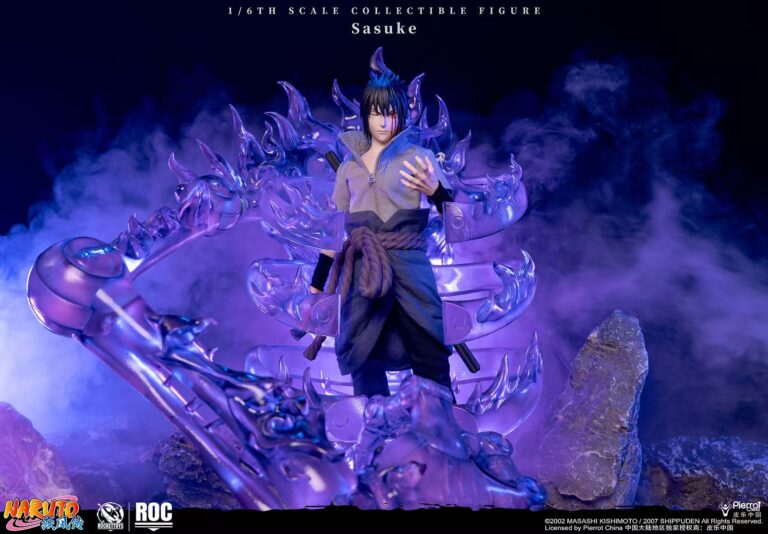 《火影忍者》ROCKET TOYS 宇智波佐助 可動人偶 Sasuke DX版ROC-018 NO.1