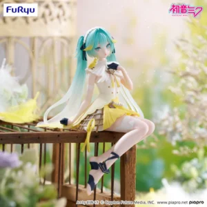 《初音未來》Furyu 泡麵蓋 初音 -金絲雀- 景品 單抽 NO.1