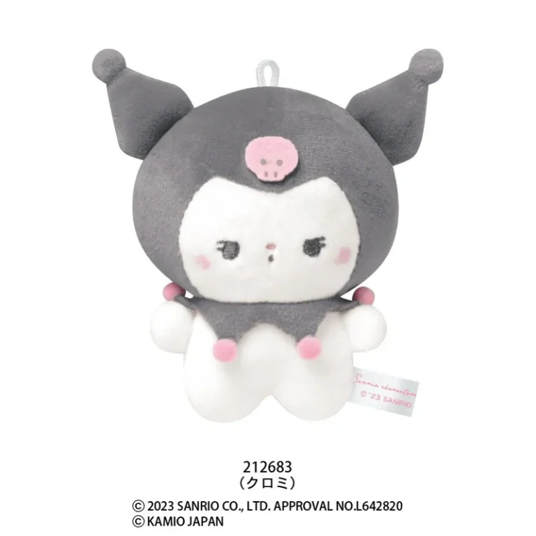 《三麗鷗Sanrio》Sanrio X Mochipan 聯名 酷洛米 豆豆眼吊飾 單抽 NO.1