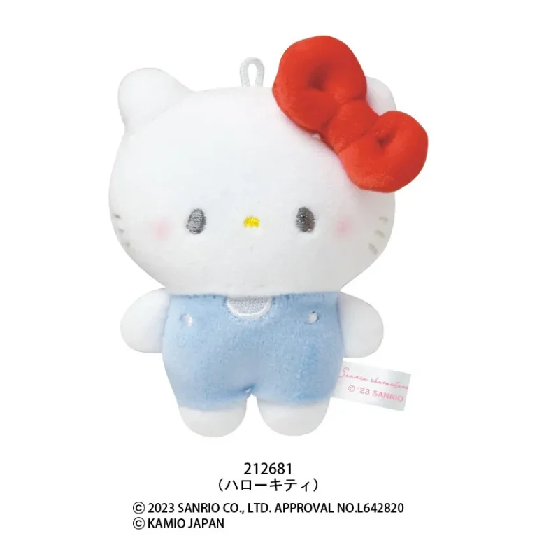 《三麗鷗Sanrio》Sanrio X Mochipan 聯名 Hello Kitty 豆豆眼吊飾 單抽 NO.1