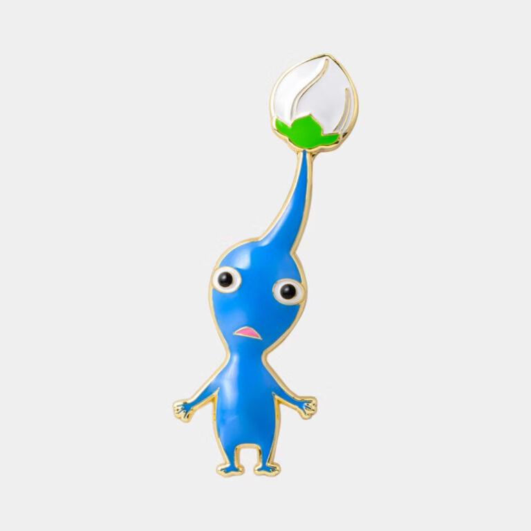 《皮克敏Pikmin Bloom》藍皮 金屬徽章 單抽