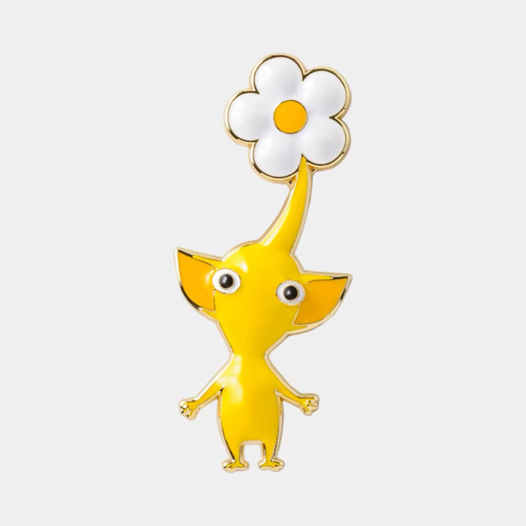 《皮克敏Pikmin Bloom》黃皮 金屬徽章 單抽