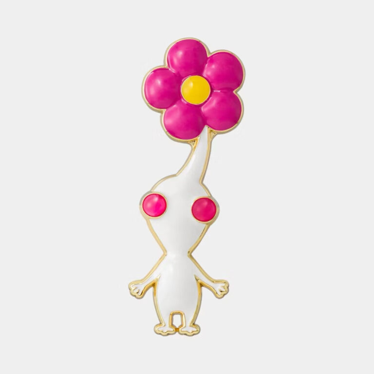《皮克敏Pikmin Bloom》白皮 金屬徽章 單抽