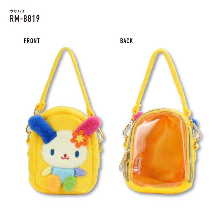 《三麗鷗Sanrio》推し活 花小兔 角色毛絨收納包 單抽