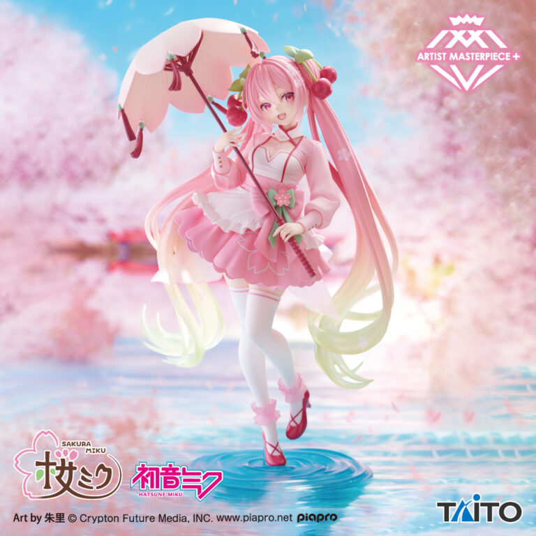 《初音未來》TAITO 櫻花初音 AMP＋ 櫻花禮服ver. 景品 單抽 NO.4