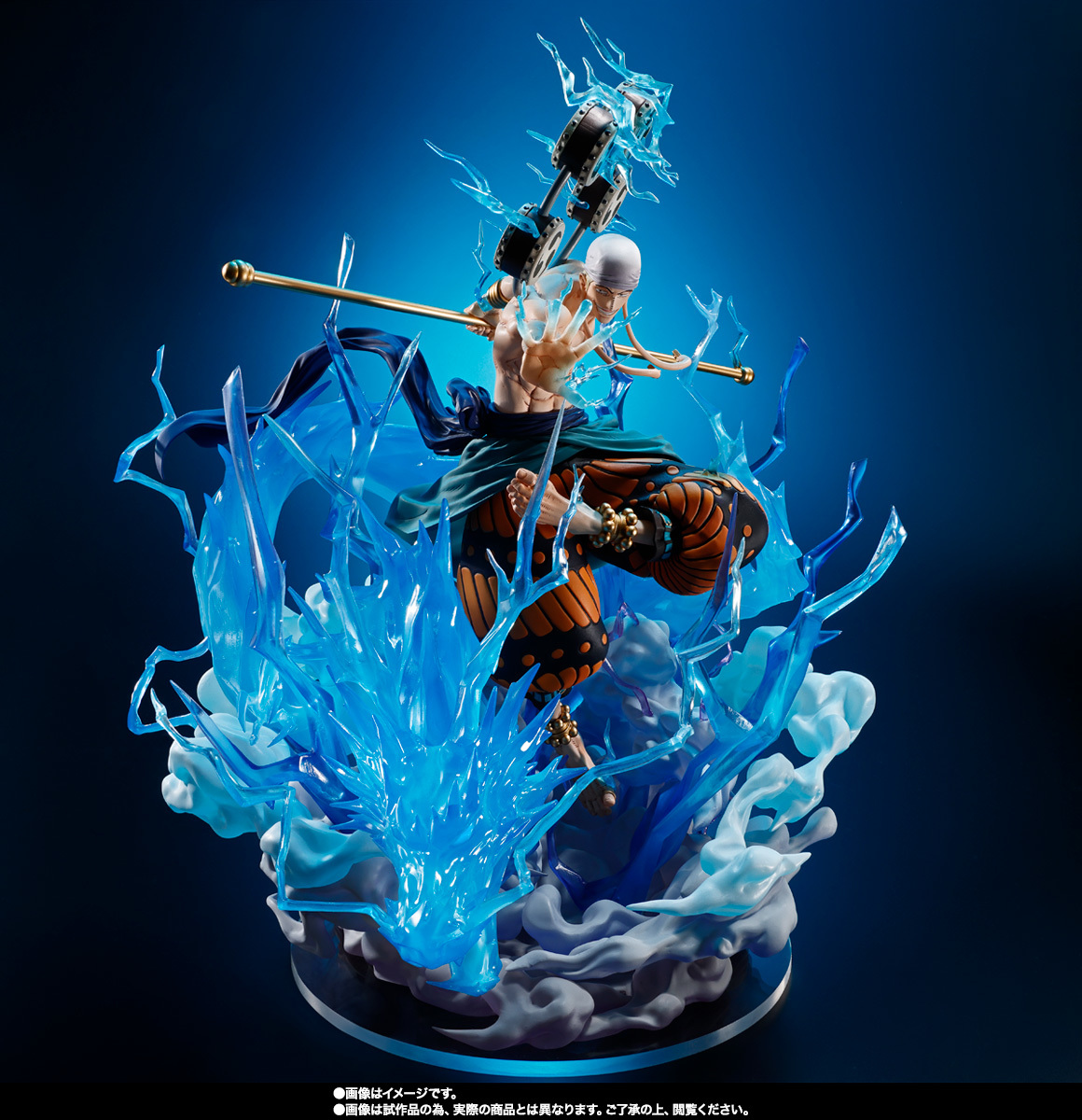 《航海王》TAMASHII NATIONS Figuarts ZERO 艾涅爾 -6,000萬伏特‧雷龍- NO.1:圖片 2