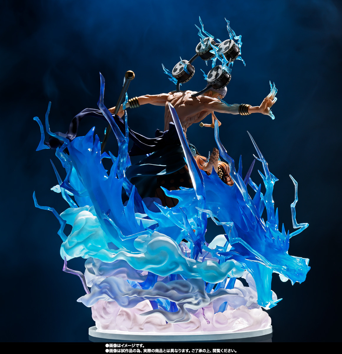 《航海王》TAMASHII NATIONS Figuarts ZERO 艾涅爾 -6,000萬伏特‧雷龍- NO.1:圖片 9