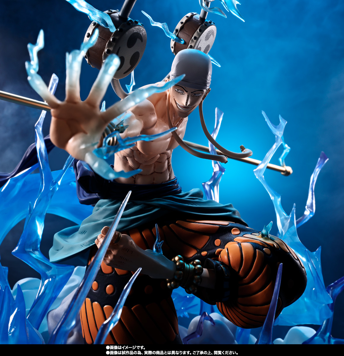 《航海王》TAMASHII NATIONS Figuarts ZERO 艾涅爾 -6,000萬伏特‧雷龍- NO.1:圖片 7