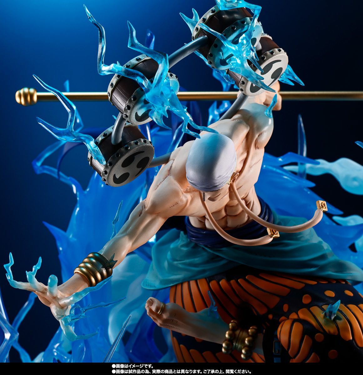 《航海王》TAMASHII NATIONS Figuarts ZERO 艾涅爾 -6,000萬伏特‧雷龍- NO.1:圖片 4