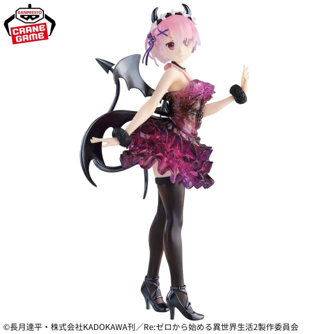 《Re:從零開始的異世界生活》BANPRESTO ESPRESTO-Clear&Dressy 小惡魔 拉姆 NO.1:圖片 2
