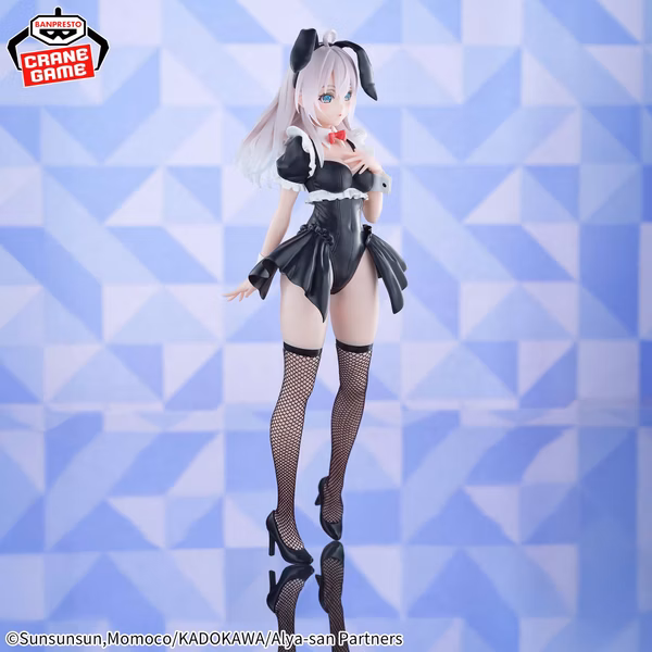 《不時輕聲地以俄語遮羞的鄰座艾莉同學》BANPRESTO GLITTER&GLAMOURS 艾莉 兔女郎ver. 景品 單抽 NO.1:圖片 2