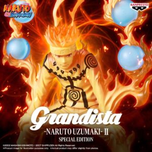 《火影忍者》BANPRESTO Grandista 漩渦鳴人Ⅱ 特別版 景品 單抽 NO.1