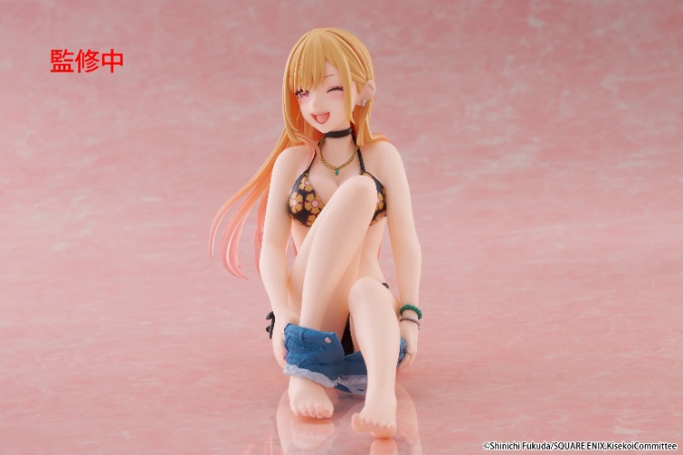 《戀上換裝娃娃》TAITO Desktop Cute Figure 喜多川海夢 量測泳裝Ver. 景品 單抽 NO.1:圖片 8