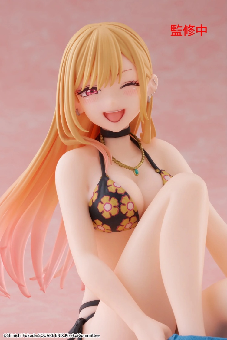 《戀上換裝娃娃》TAITO Desktop Cute Figure 喜多川海夢 量測泳裝Ver. 景品 單抽 NO.1:圖片 5