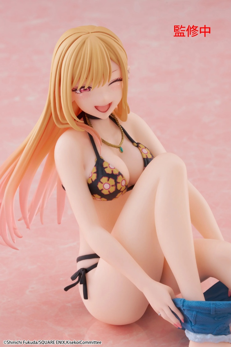 《戀上換裝娃娃》TAITO Desktop Cute Figure 喜多川海夢 量測泳裝Ver. 景品 單抽 NO.1:圖片 4
