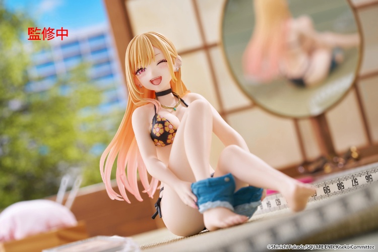 《戀上換裝娃娃》TAITO Desktop Cute Figure 喜多川海夢 量測泳裝Ver. 景品 單抽 NO.1:圖片 2