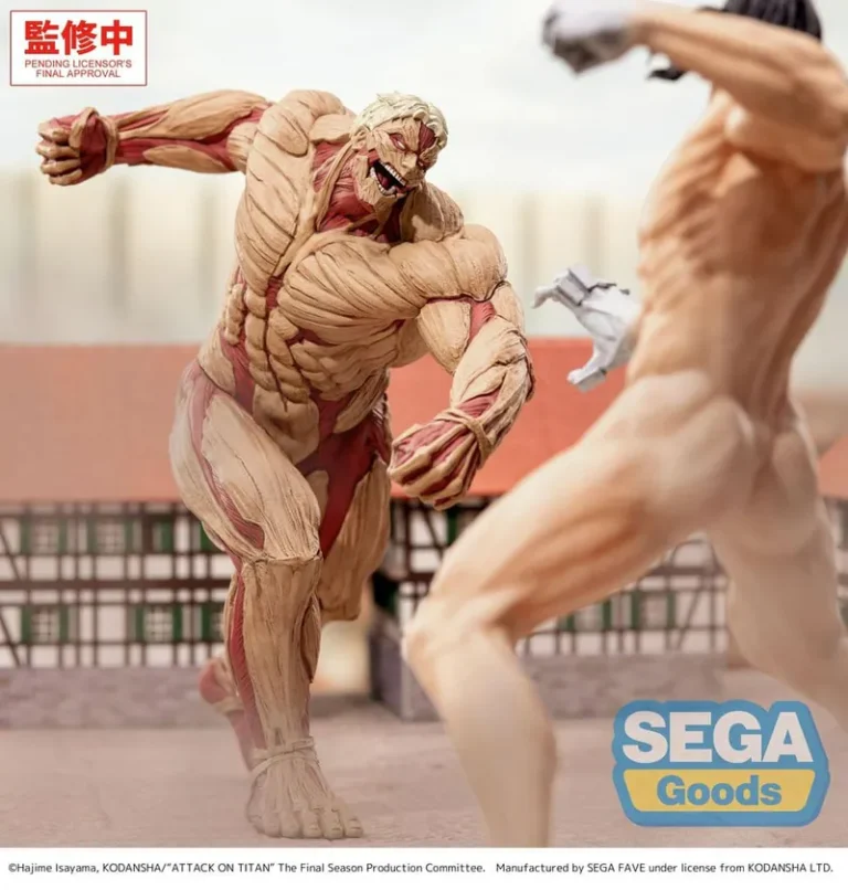 《進擊的巨人》SEGA GigantiX 萊納布朗 鎧之巨人Ver. 景品 單抽 NO.3