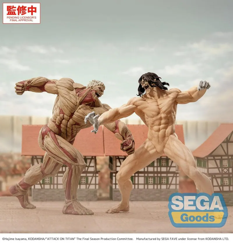 《進擊的巨人》SEGA GigantiX 萊納布朗 鎧之巨人Ver. 景品 單抽 NO.2:圖片 6