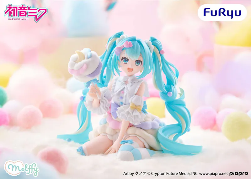 《初音未來》FuRyu 初音未來 melffy公仔 Sugar Cloud 景品 單抽 NO.2:圖片 3