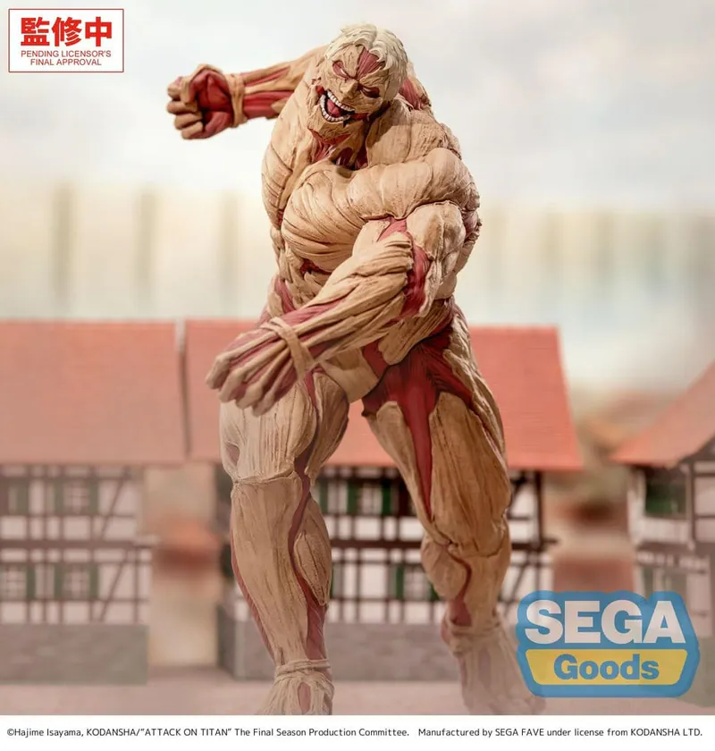 《進擊的巨人》SEGA GigantiX 萊納布朗 鎧之巨人Ver. 景品 單抽 NO.2:圖片 2