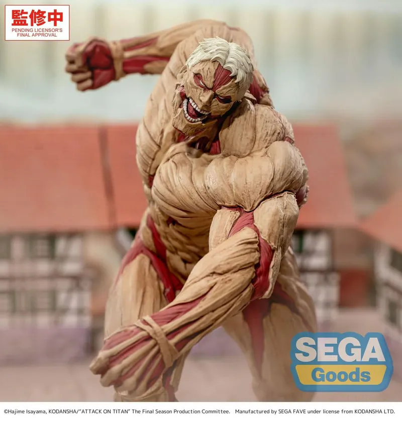 《進擊的巨人》SEGA GigantiX 萊納布朗 鎧之巨人Ver. 景品 單抽 NO.2:圖片 3