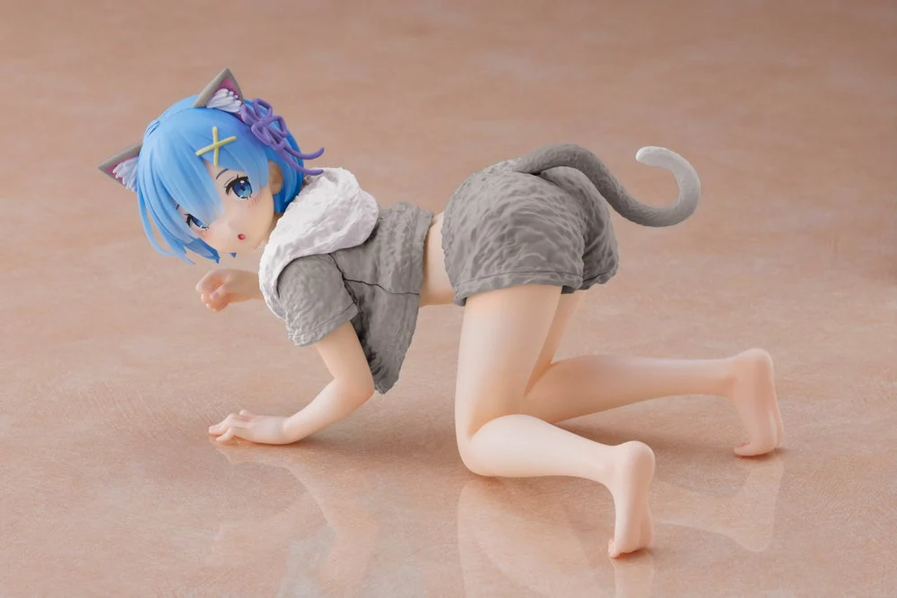 《Re:從零開始的異世界生活》TAITO Desktop Cute 雷姆 貓咪居家服ver. 景品 單抽 NO.1:圖片 9