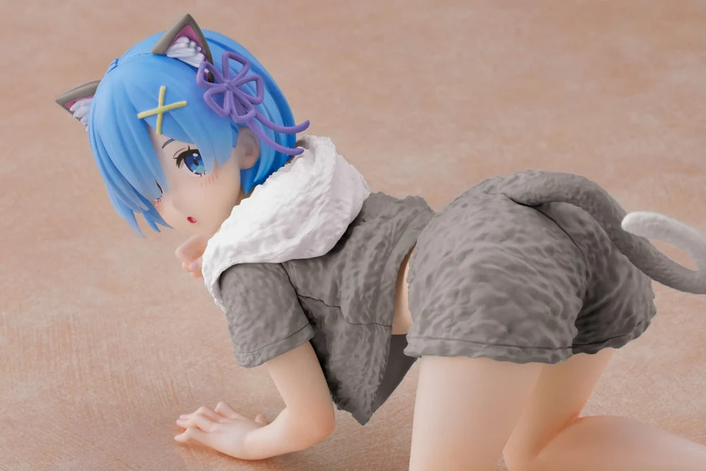 《Re:從零開始的異世界生活》TAITO Desktop Cute 雷姆 貓咪居家服ver. 景品 單抽 NO.1:圖片 7