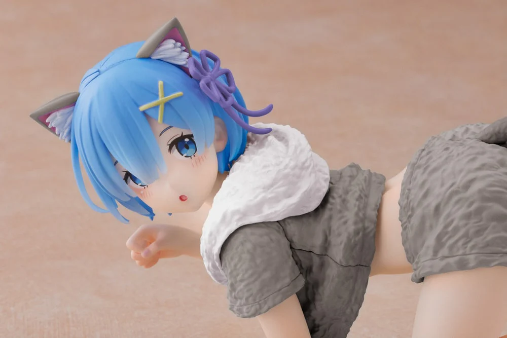 《Re:從零開始的異世界生活》TAITO Desktop Cute 雷姆 貓咪居家服ver. 景品 單抽 NO.1:圖片 6