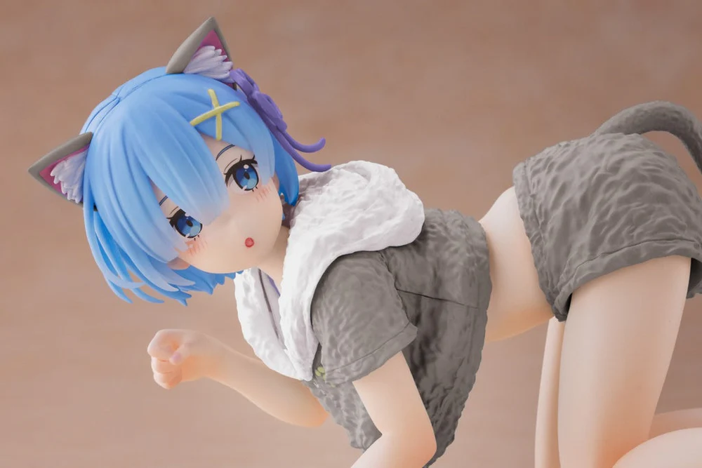 《Re:從零開始的異世界生活》TAITO Desktop Cute 雷姆 貓咪居家服ver. 景品 單抽 NO.1:圖片 5