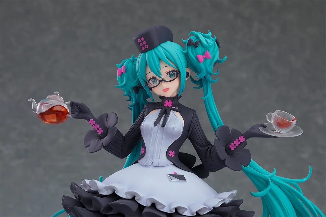 《初音未來》GSC POP UP PARADE 初音未來 眼鏡×咖啡廳Ver. PVC完成品 單抽 NO.1:圖片 6