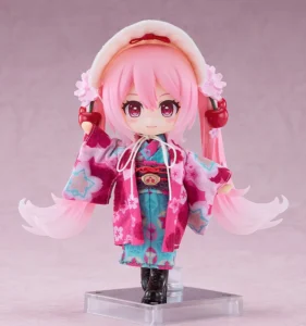 《初音未來》GSC 黏土娃 櫻未來 弘函2025Ver.（函館）單抽 NO.2