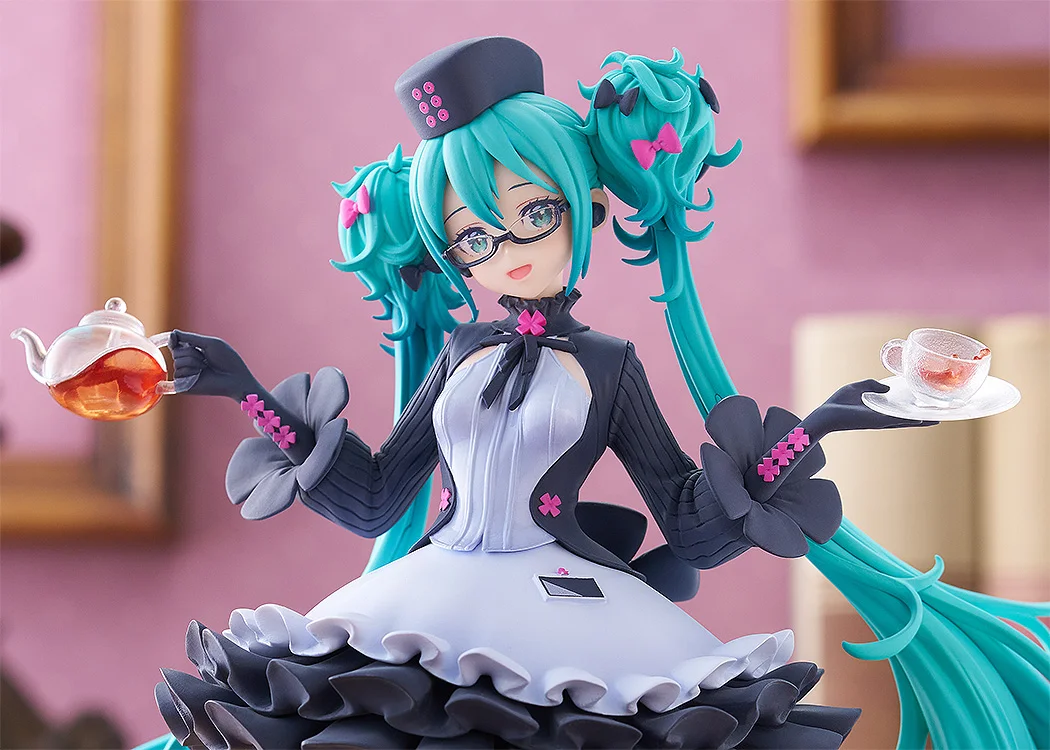 《初音未來》GSC POP UP PARADE 初音未來 眼鏡×咖啡廳Ver. PVC完成品 單抽 NO.1:圖片 3