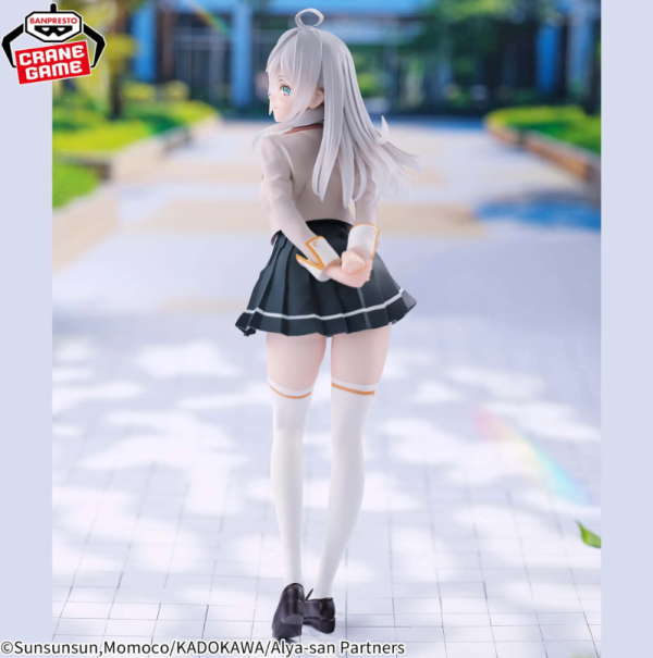 《不時輕聲地以俄語遮羞的鄰座艾莉同學》BANPRESTO GLITTER&GLAMOURS 艾莉 制服ver. 景品 單抽 NO.1:圖片 2