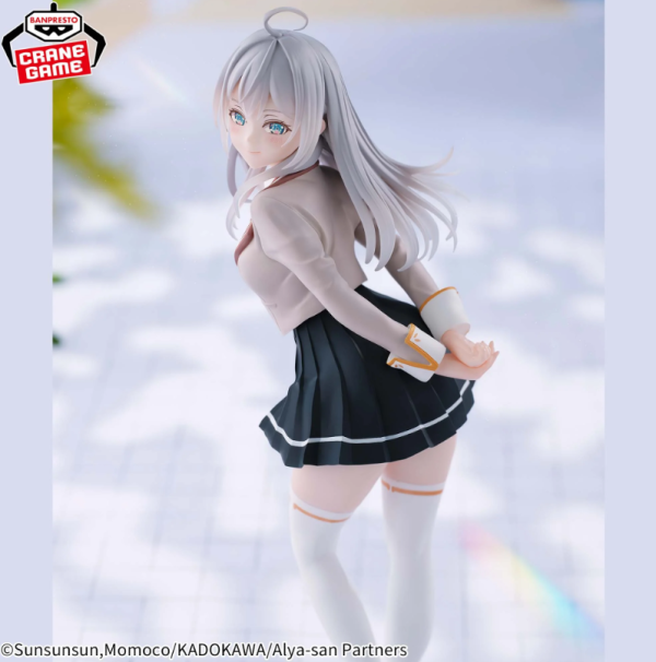 《不時輕聲地以俄語遮羞的鄰座艾莉同學》BANPRESTO GLITTER&GLAMOURS 艾莉 制服ver. 景品 單抽 NO.1:圖片 3