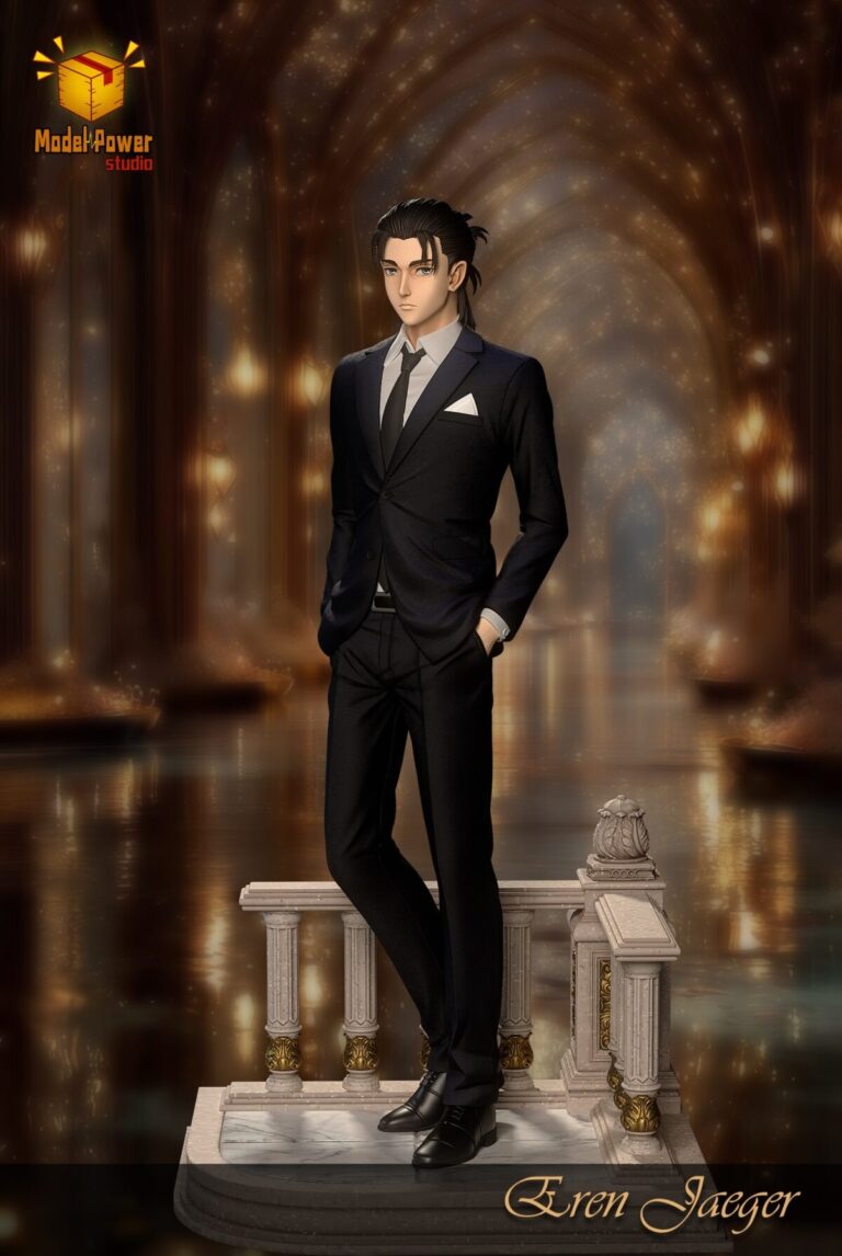 《進擊的巨人》Model Power 夜宴系列 艾連  1/4比例 NO.1