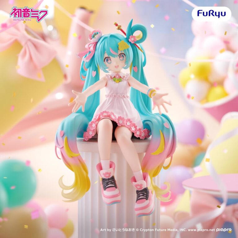 《初音未來》FuRyu 泡麵蓋 初音未來ー10th Anniversaryー 景品 單抽 NO.1