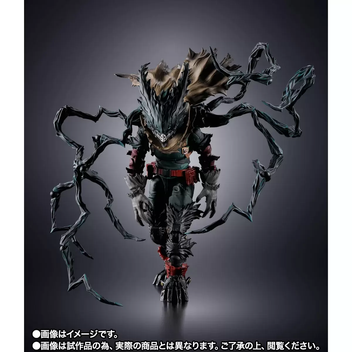 《我的英雄學院》BANDAI S.H.Figuarts 暗黑笨久 1/12可動模型 NO.1:圖片 4