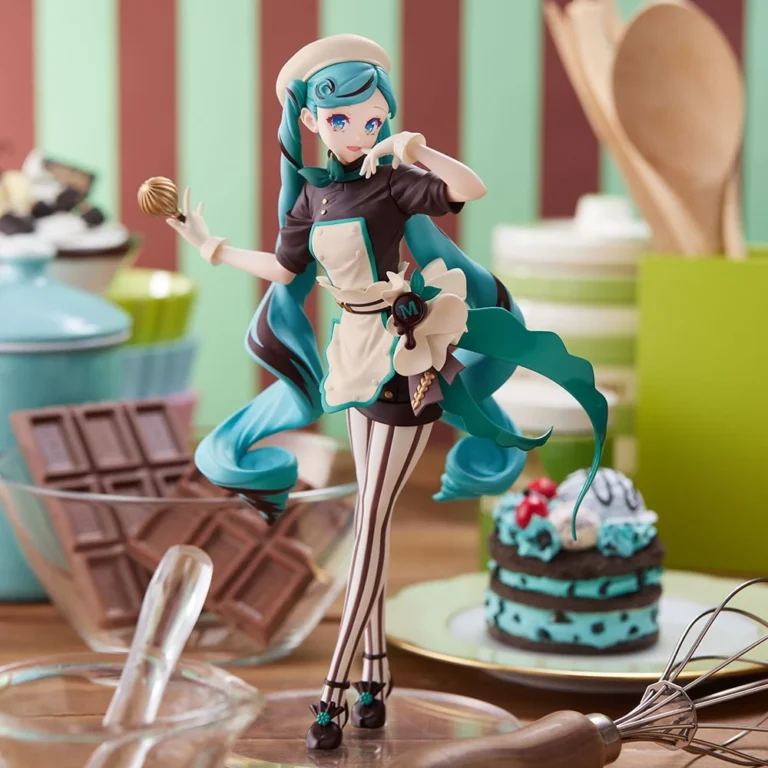 《初音未來》SEGA Luminasta 初音未來 甜點師Ver. 景品 單抽 NO.1