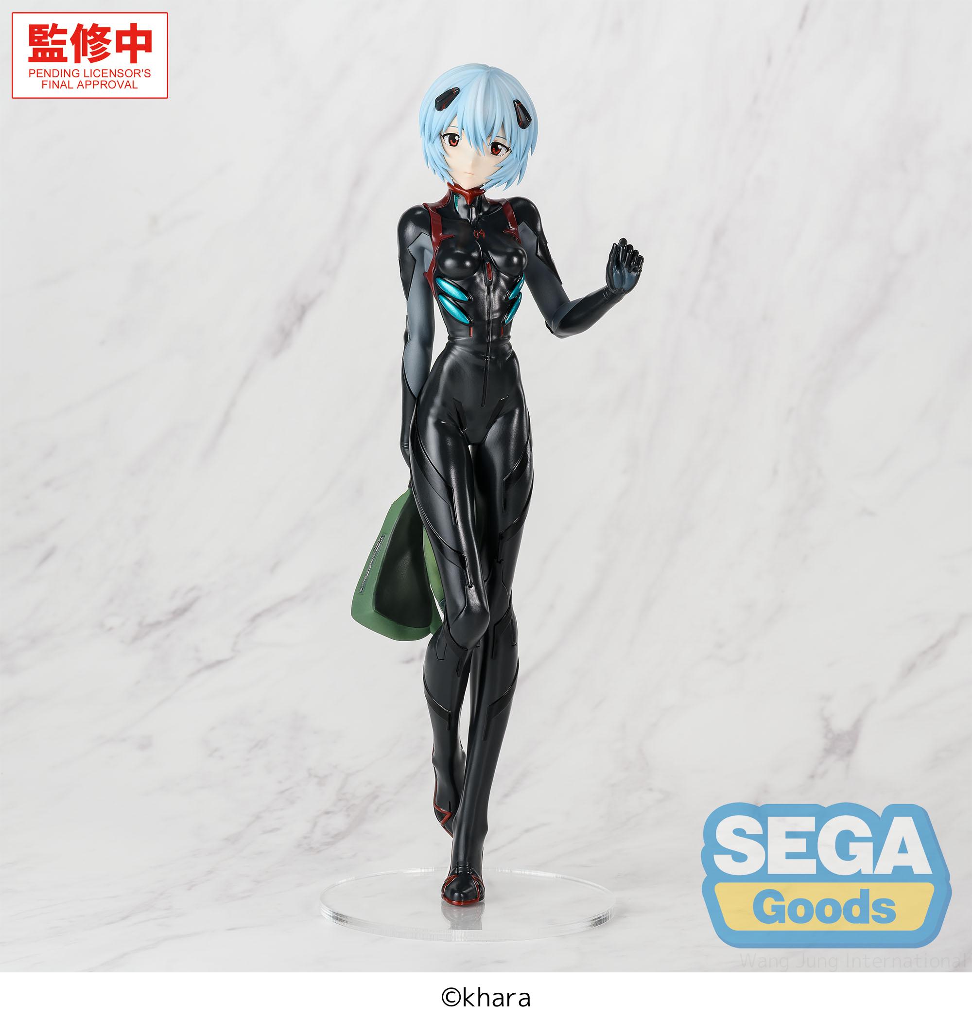 《福音戰士新劇場版》SEGA FIGURIZMα 綾波零 作戰服Ver. 景品 單抽 NO.1:圖片 2