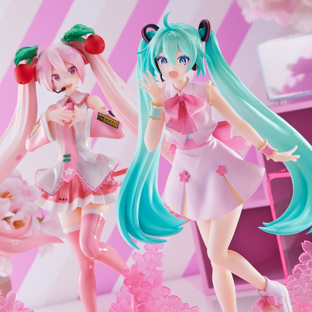 《初音未來》SEGA Luminasta 初音-spring-おむたつVer. 景品 單抽 NO.1:圖片 8