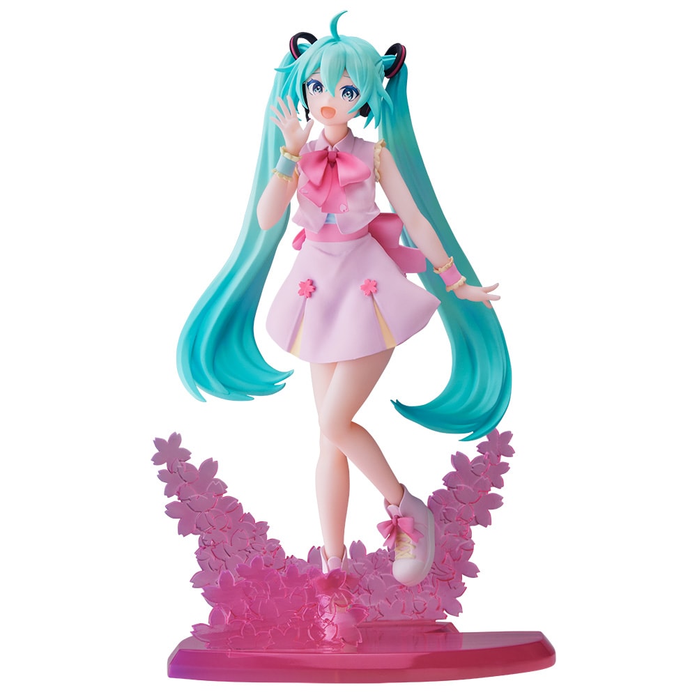 《初音未來》SEGA Luminasta 初音-spring-おむたつVer. 景品 單抽 NO.1:圖片 7