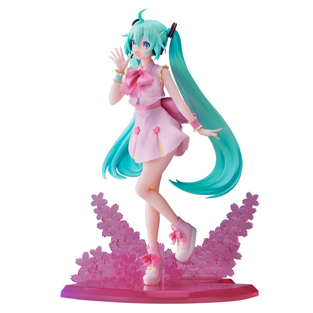 《初音未來》SEGA Luminasta 初音-spring-おむたつVer. 景品 單抽 NO.1:圖片 6
