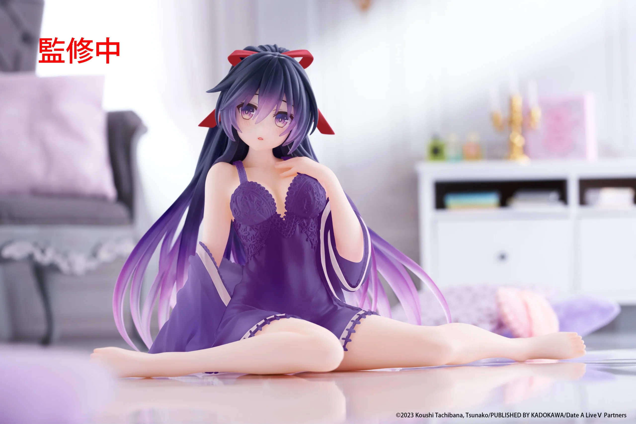 《約會大作戰》TAITO Desktop Cute 夜刀神十香 睡衣ver. Renewal NO.1:圖片 2