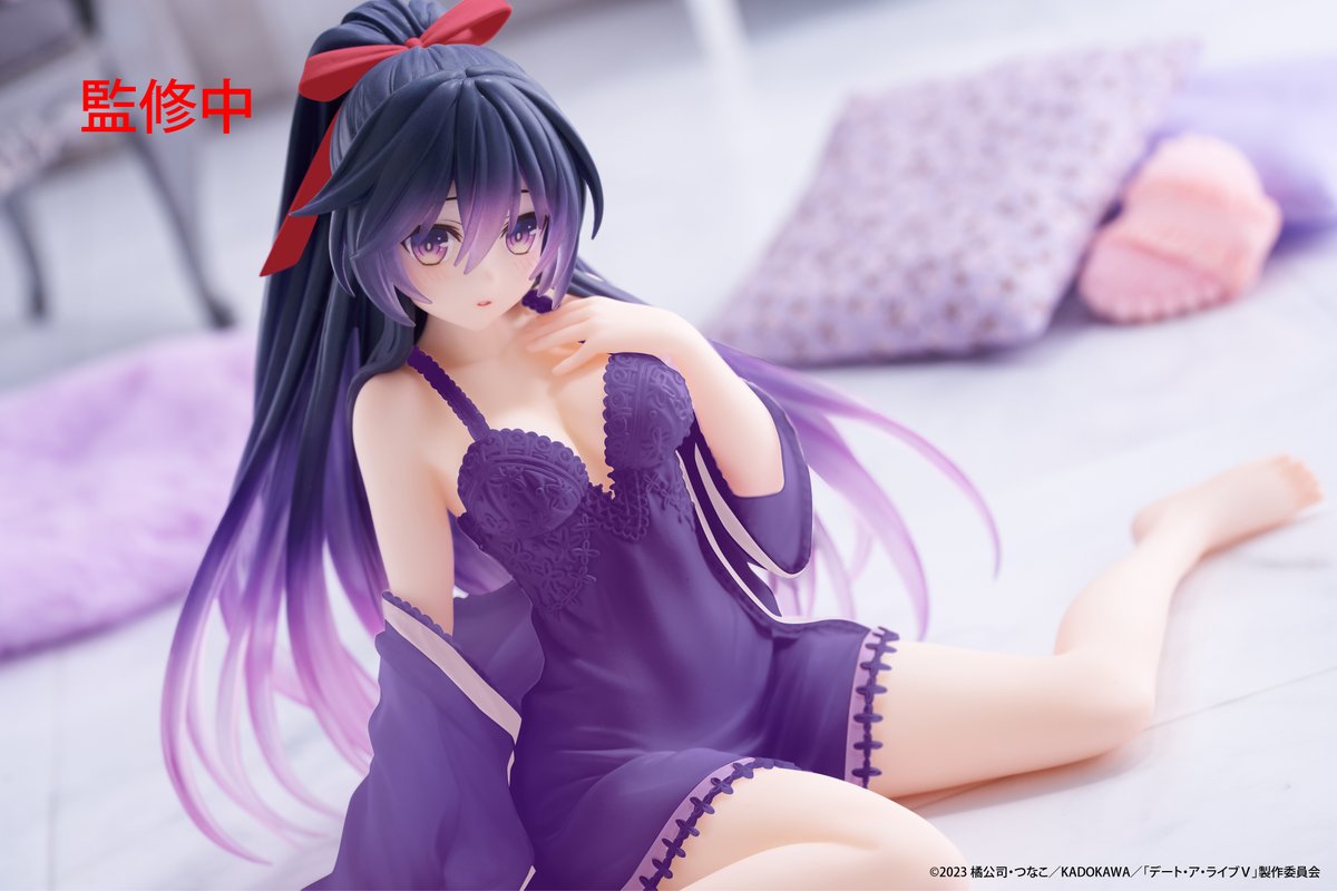 《約會大作戰》TAITO Desktop Cute 夜刀神十香 睡衣ver. Renewal NO.1:圖片 4