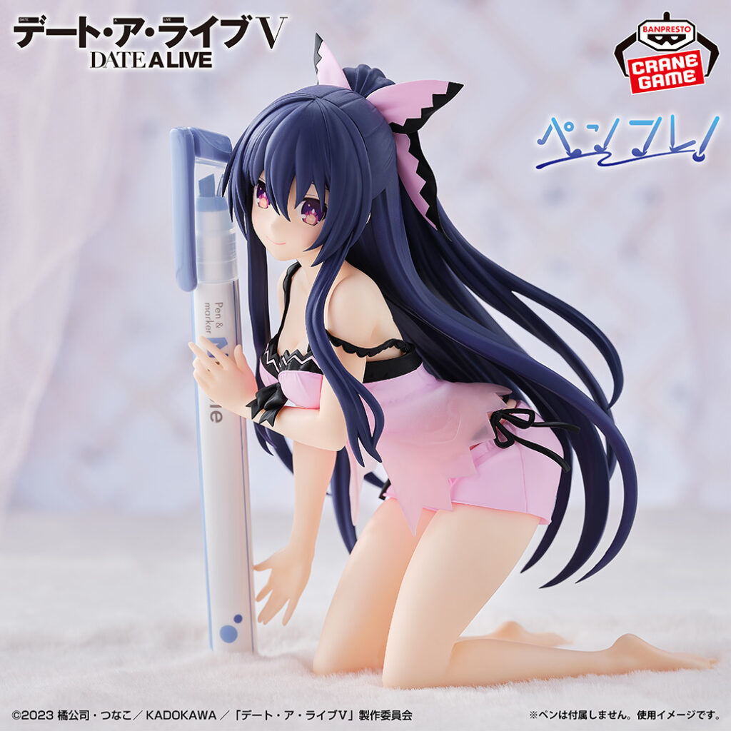 《約會大作戰》BANPRESTO 筆架公仔 夜刀神十香 甜美絲綢洋裝Ver. NO.1